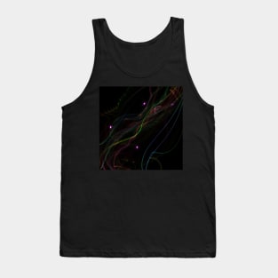 Colorful flames and smoke - Art by Herum Tank Top